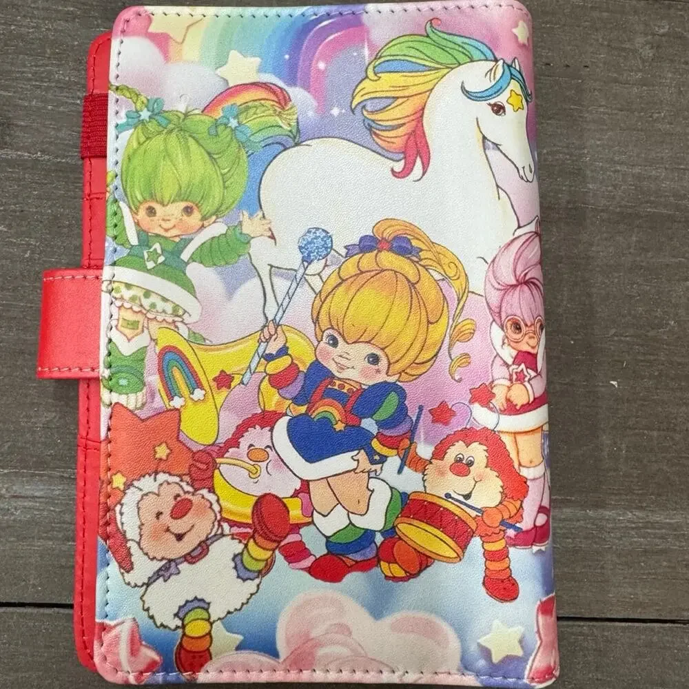 Rainbow Brite A6 6 Ring Binder & Paper